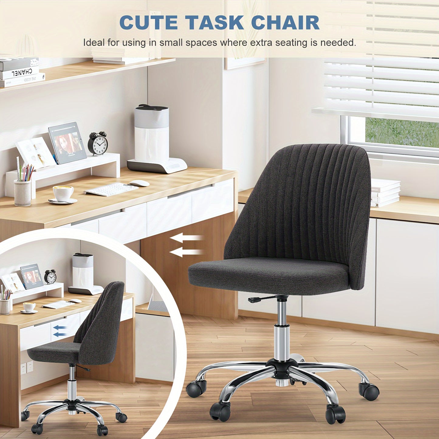 Modern Vanity Desk Chair