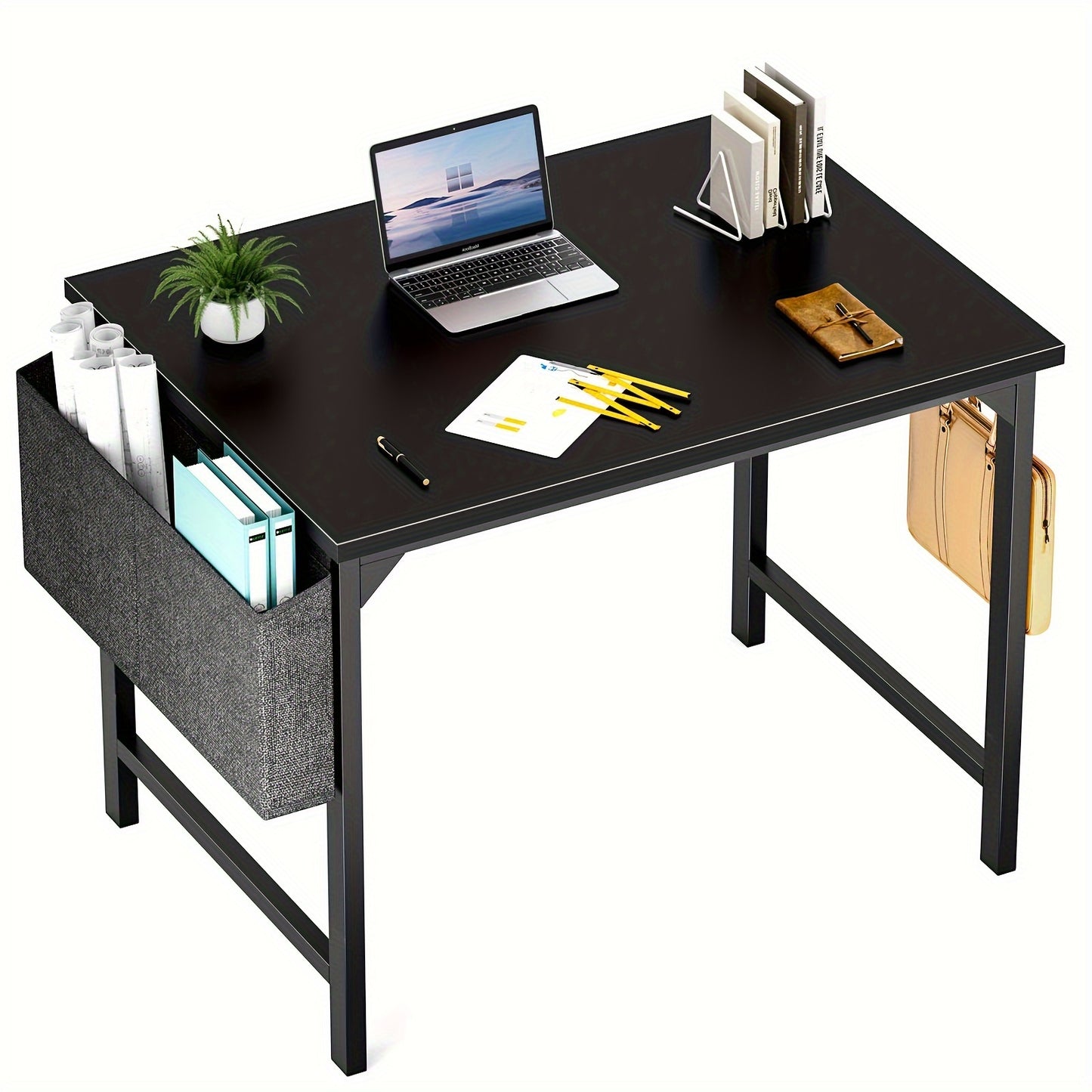 Desk with Storage Hook Bag
