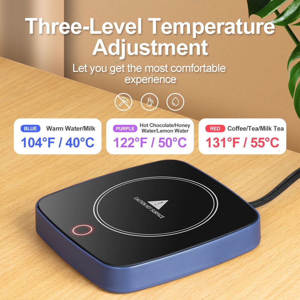 Smart Mug Warmer with Temps