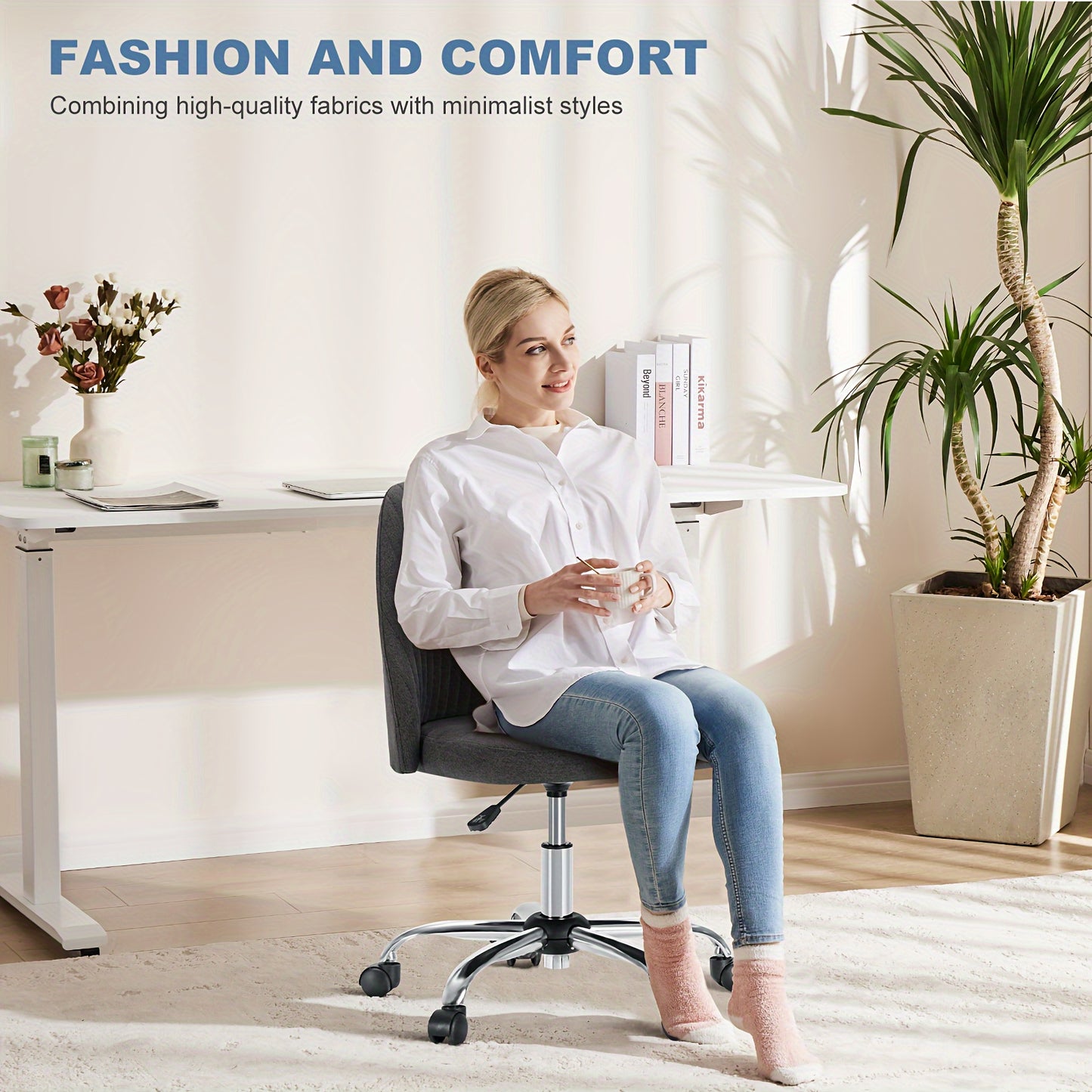 Modern Vanity Desk Chair
