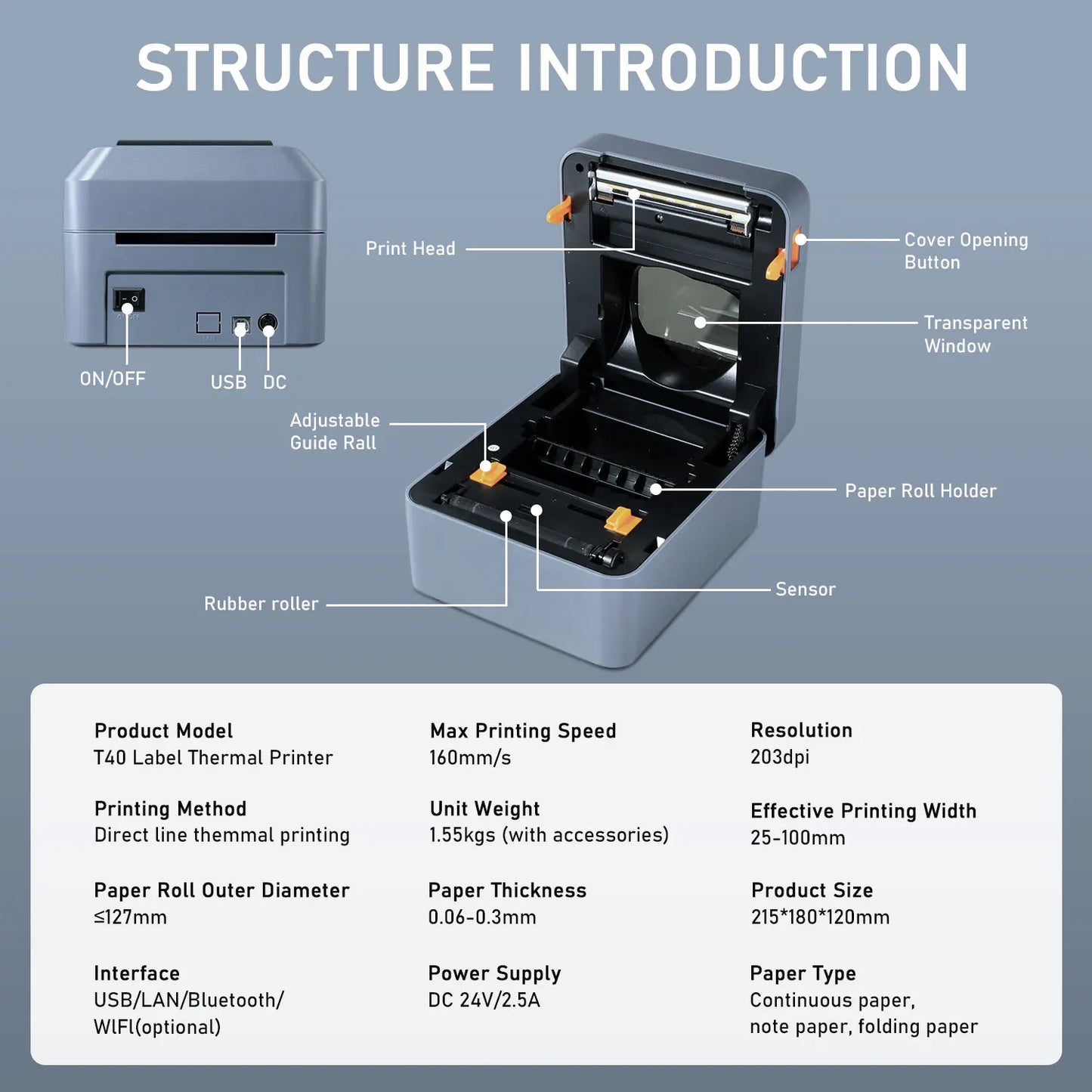 4x6 Shipping Label Printer