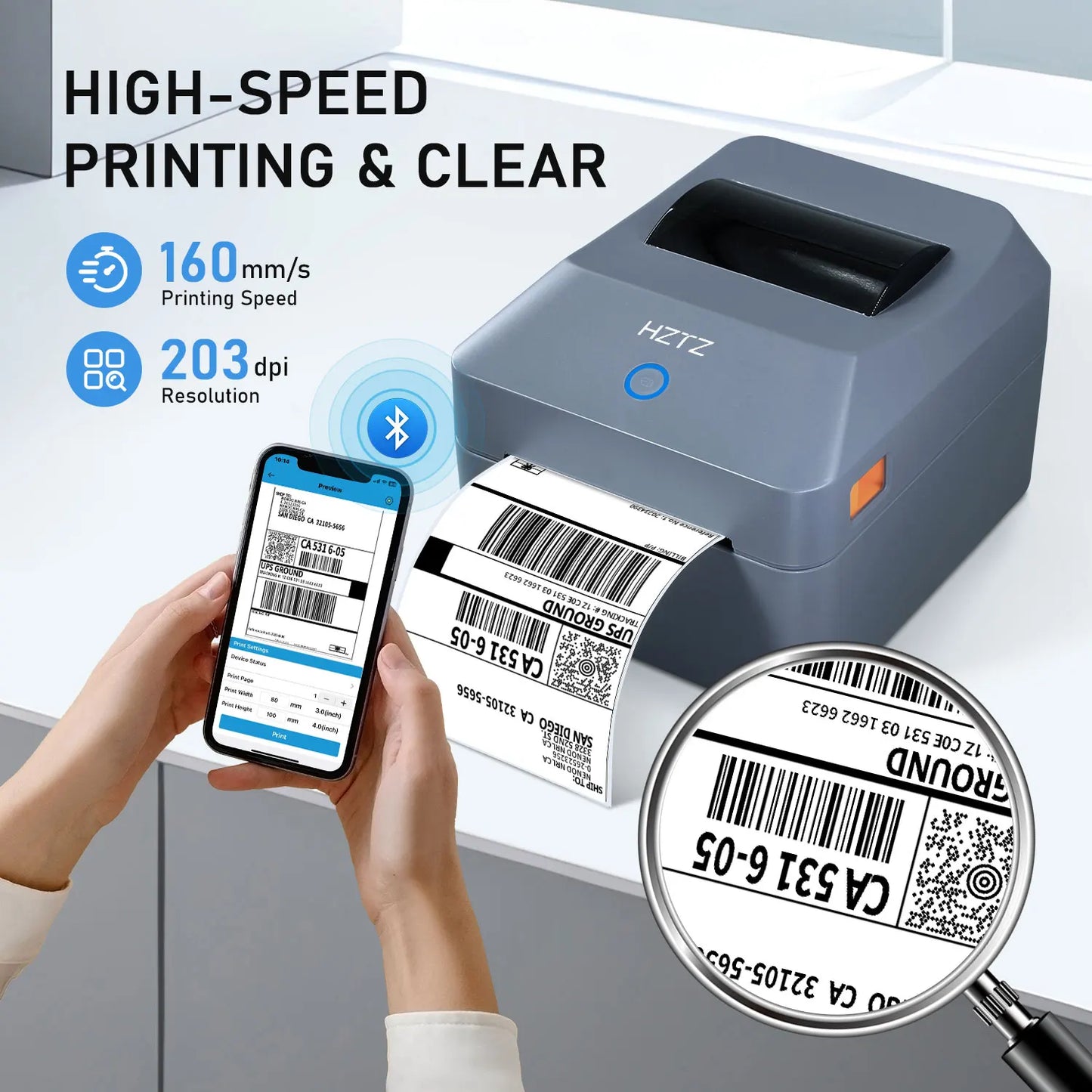 4x6 Shipping Label Printer