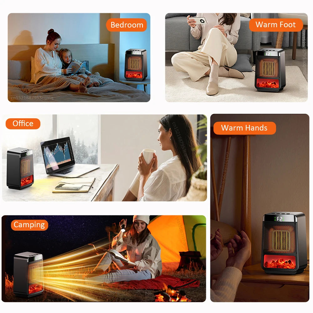 Smart PTC Desk Heater