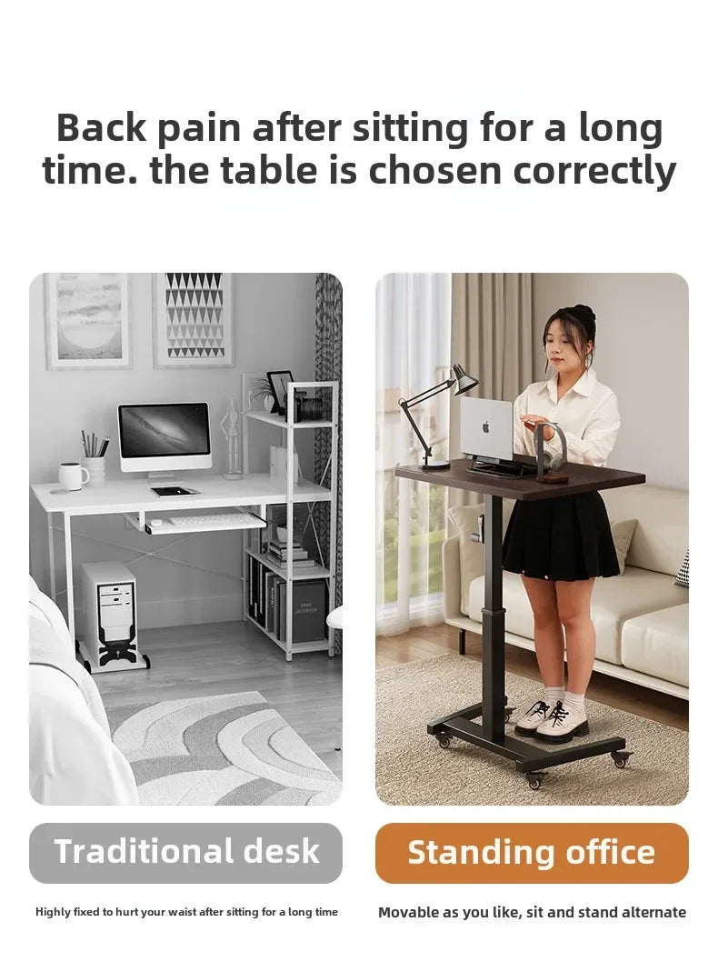Mobile Height Adjustable Desk