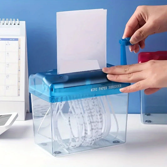 Manual Hand Crank Shredder