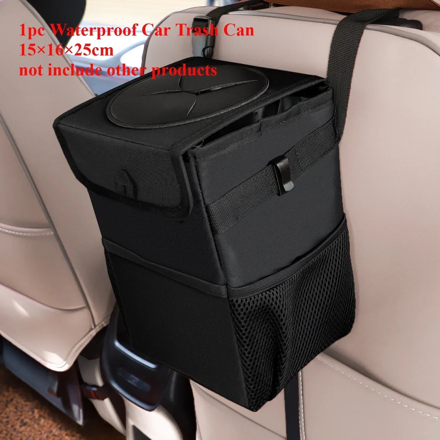 Compact Quiet-Close Trash Can