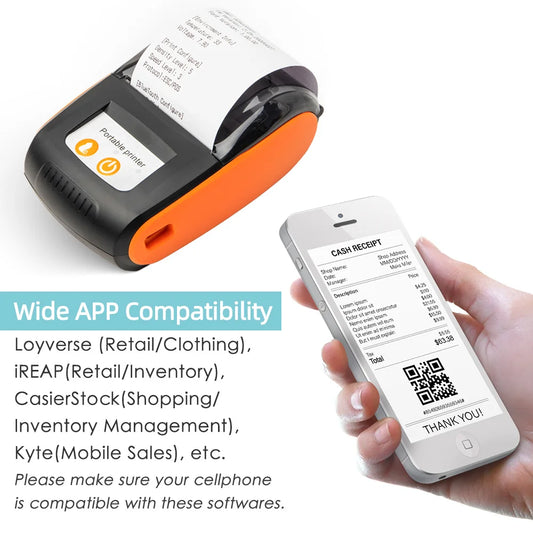 58mm Portable Receipt Printer