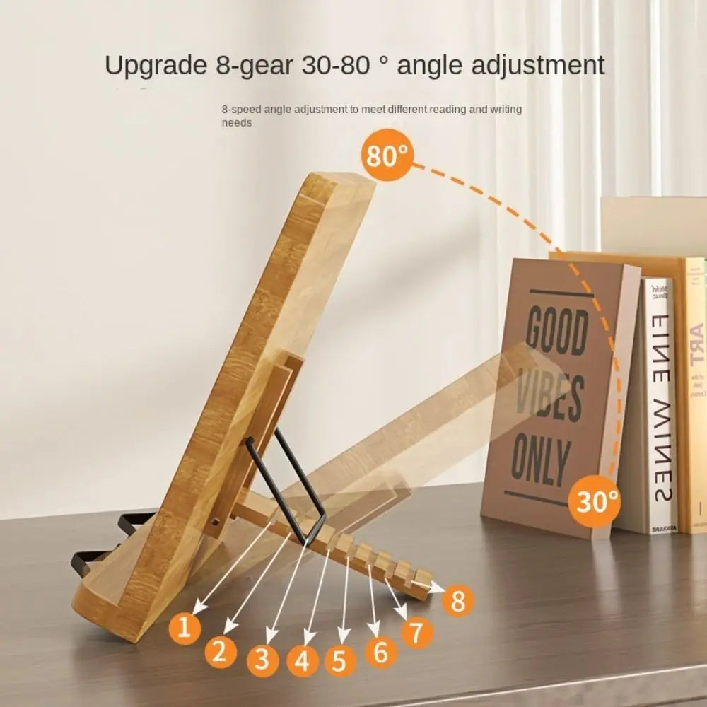 Adjustable Wooden Book Stand