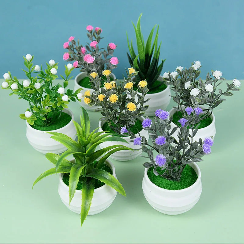 Mini Bonsai Potted Decor