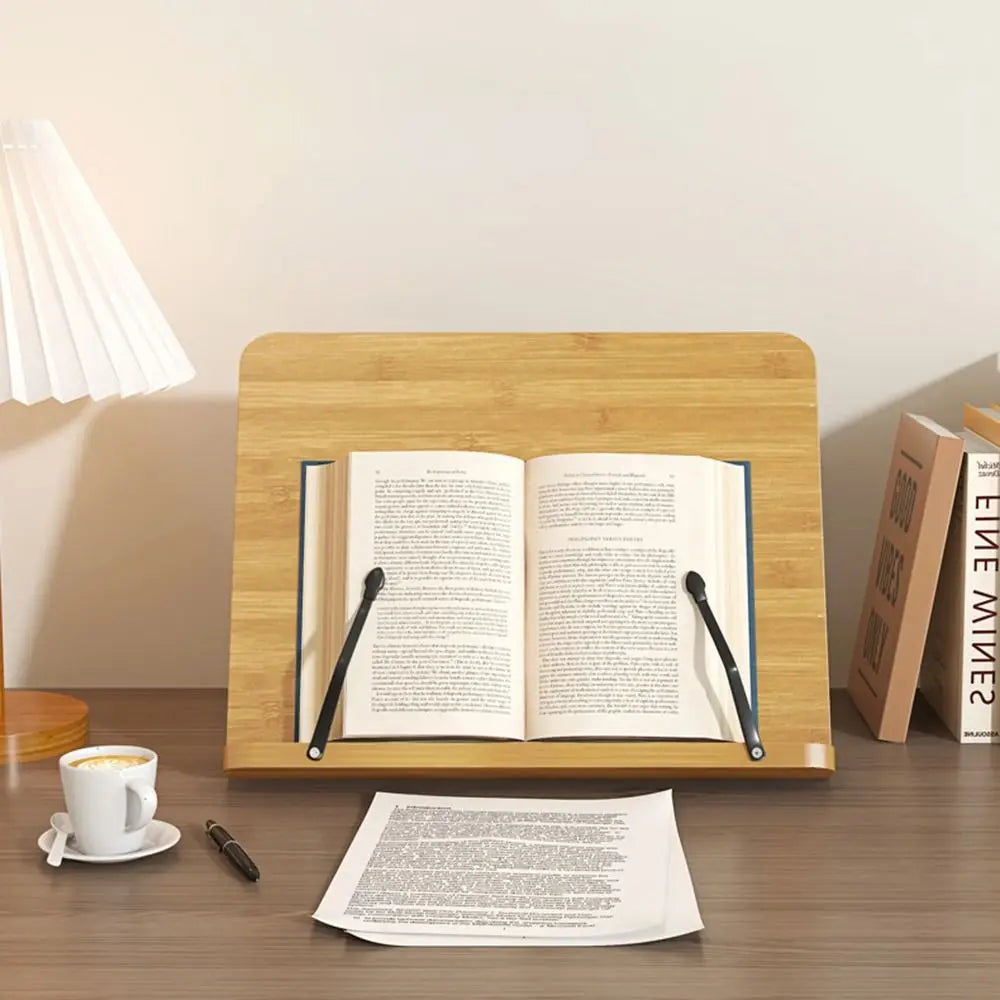 Adjustable Wooden Book Stand