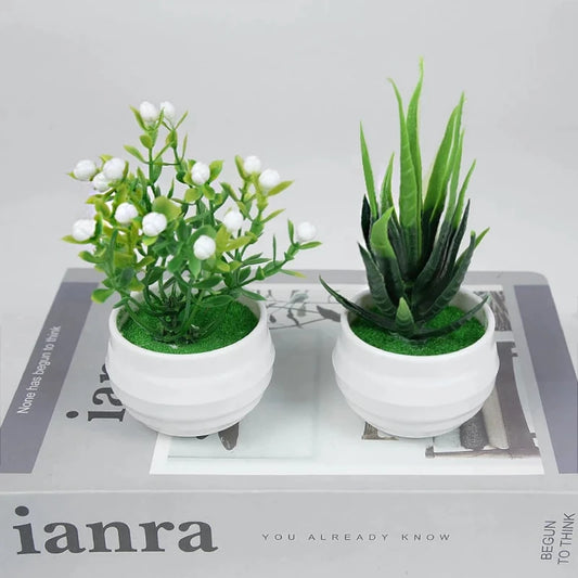 Mini Bonsai Potted Decor