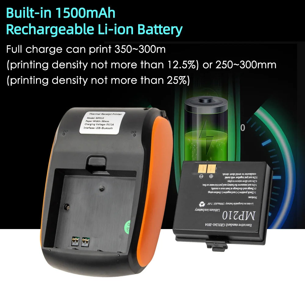 58mm Portable Receipt Printer