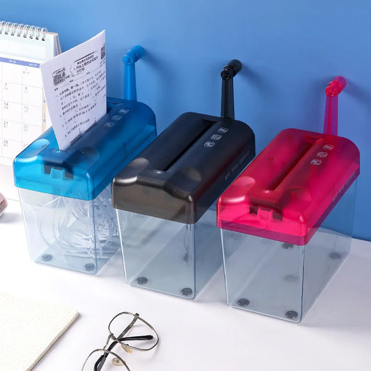 Manual Hand Crank Shredder