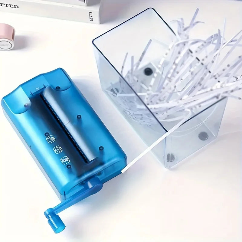 Manual Hand Crank Shredder