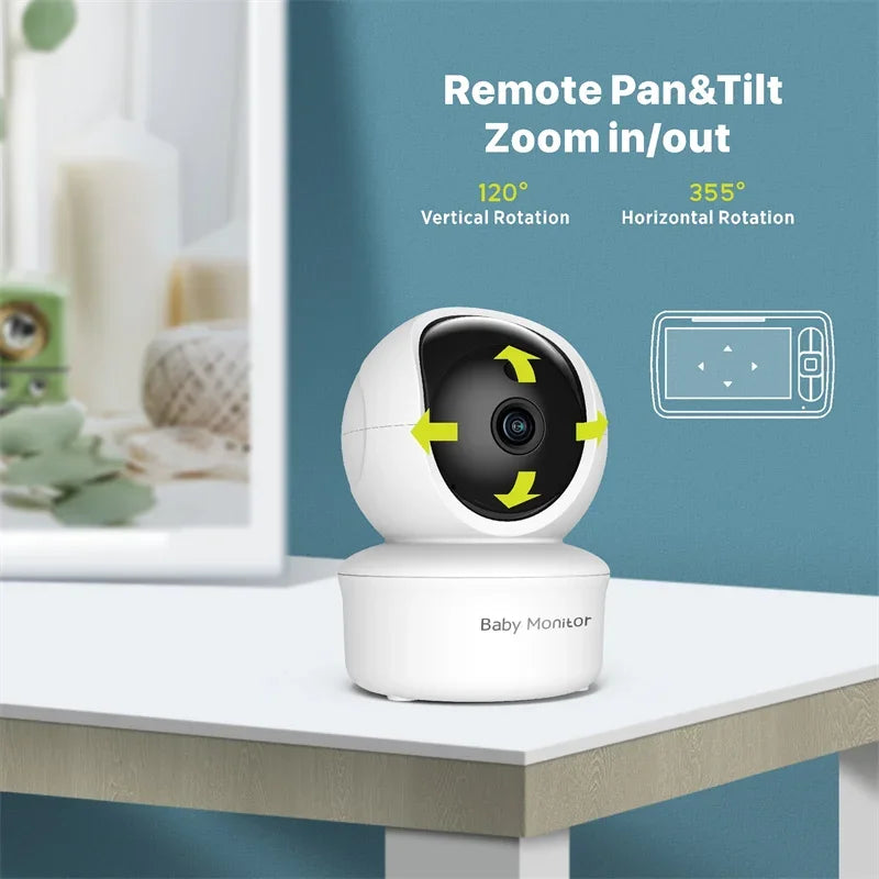 Baby Monitor with PTZ Camera