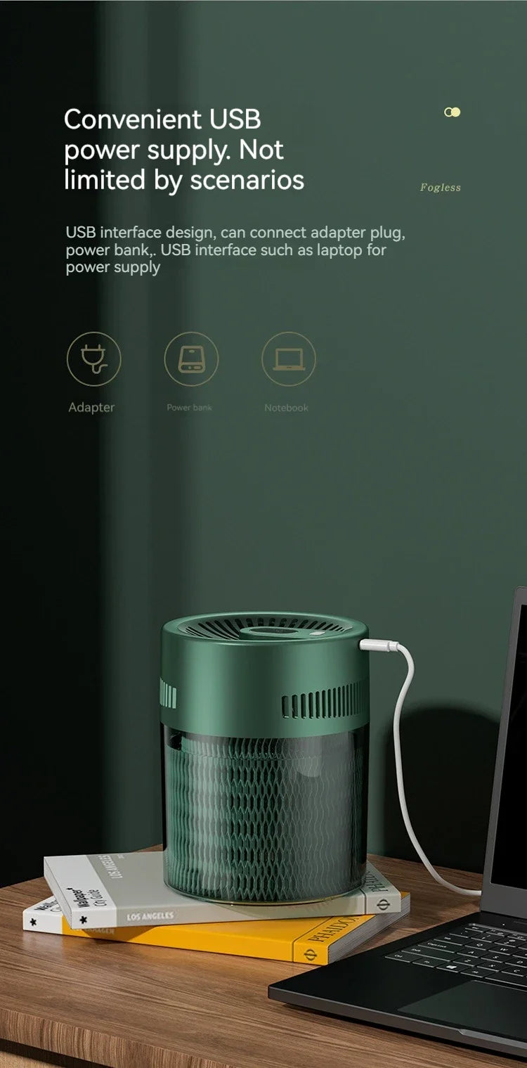 2L USB Dual Spray Humidifier