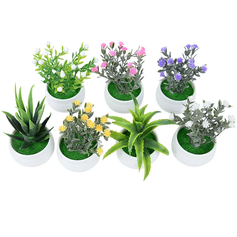Mini Bonsai Potted Decor