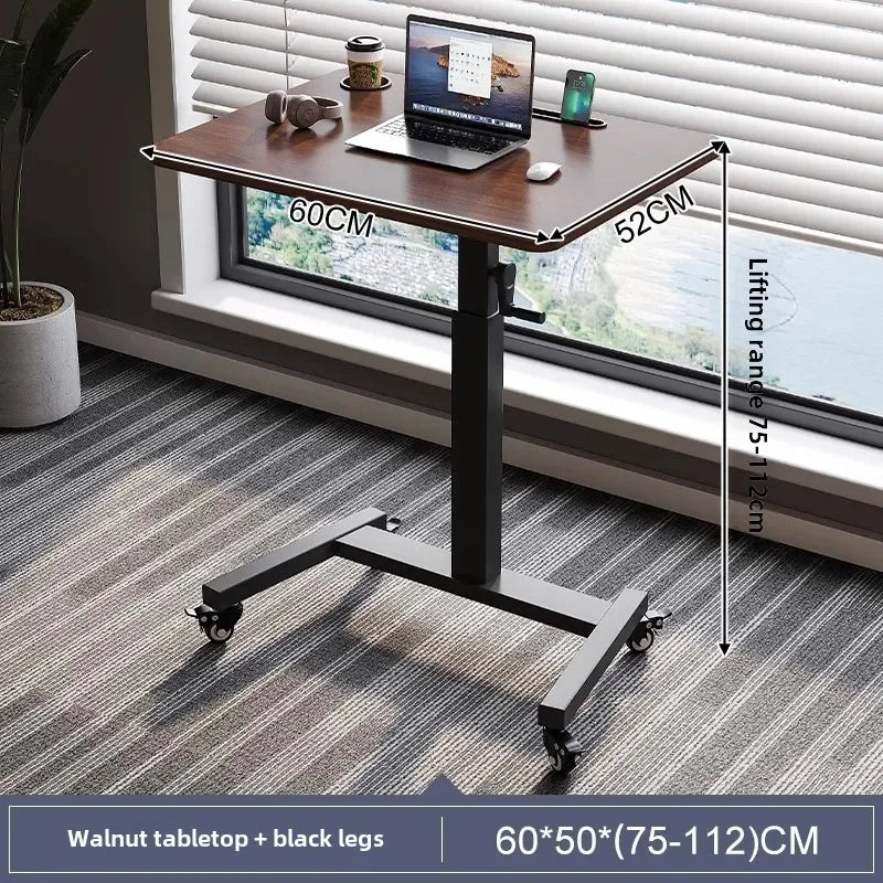 Mobile Height Adjustable Desk