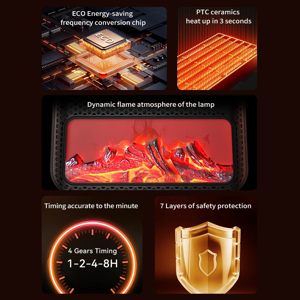 Portable PTC Space Heater