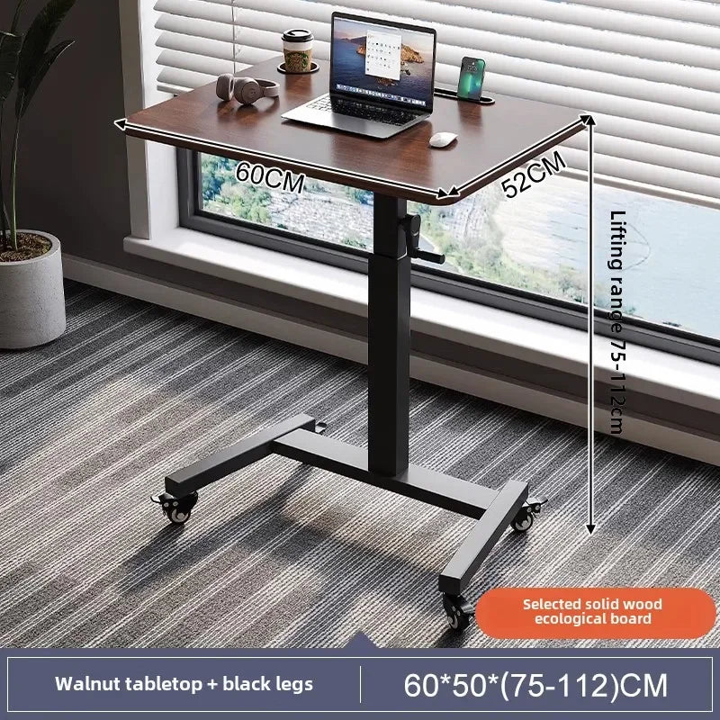 Mobile Height Adjustable Desk