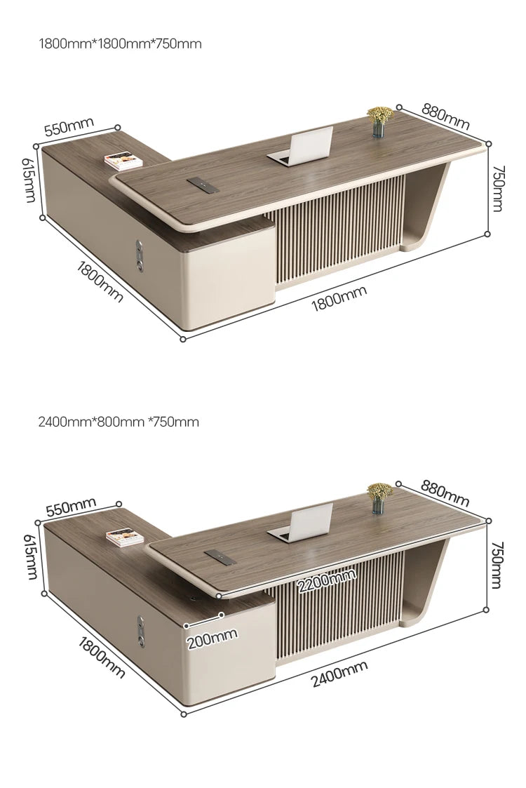 Modular Executive Boss Desk
