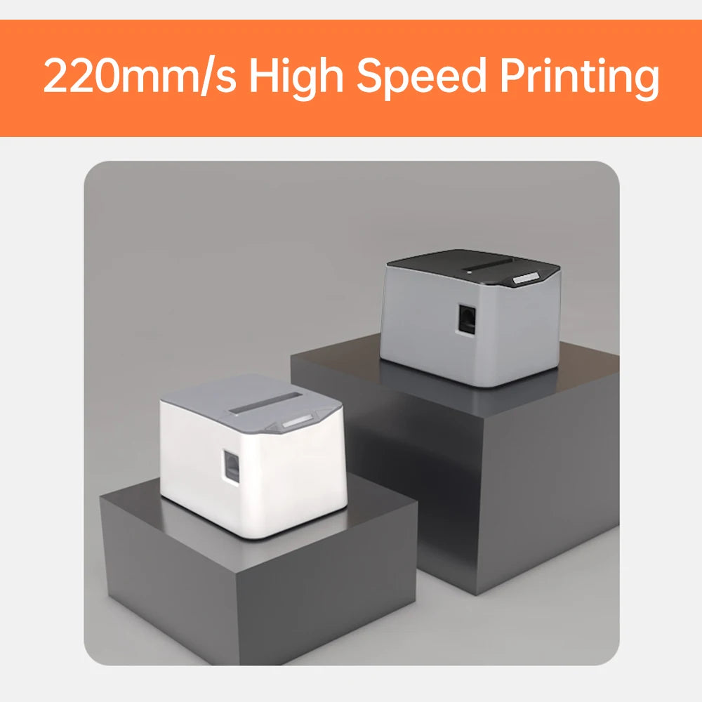 Wireless Wall-Mount Receipt Printer