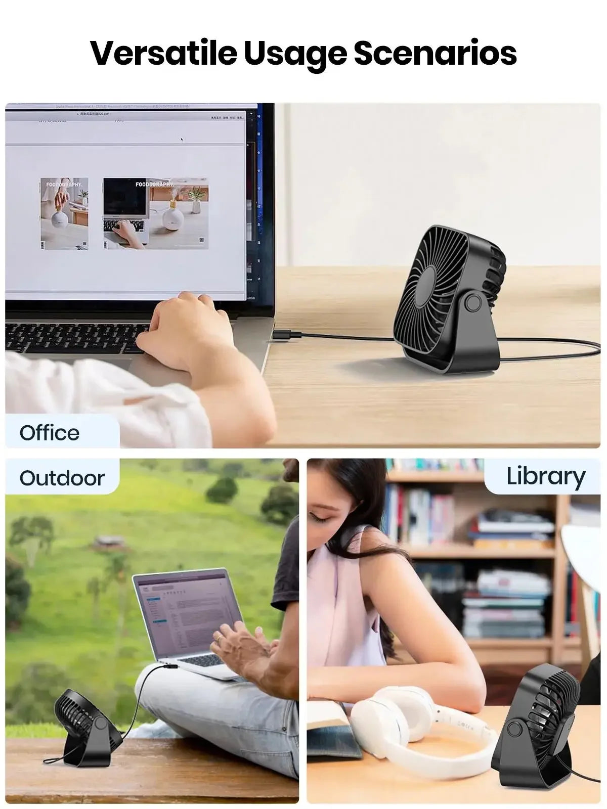 USB Personal Desk Fan