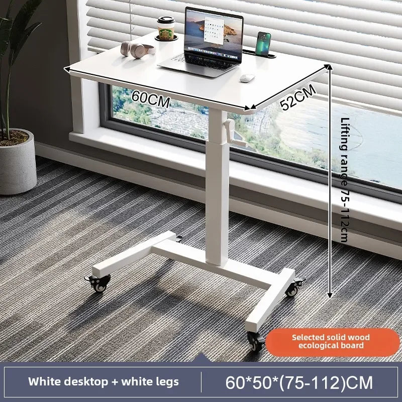 Mobile Height Adjustable Desk