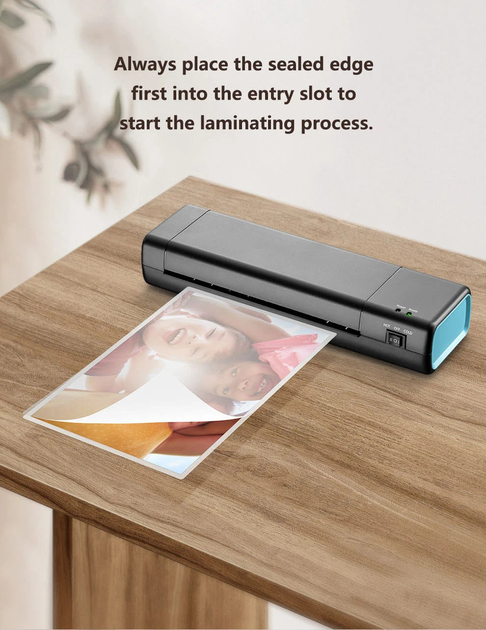 9 Inch Hot Cold Laminator