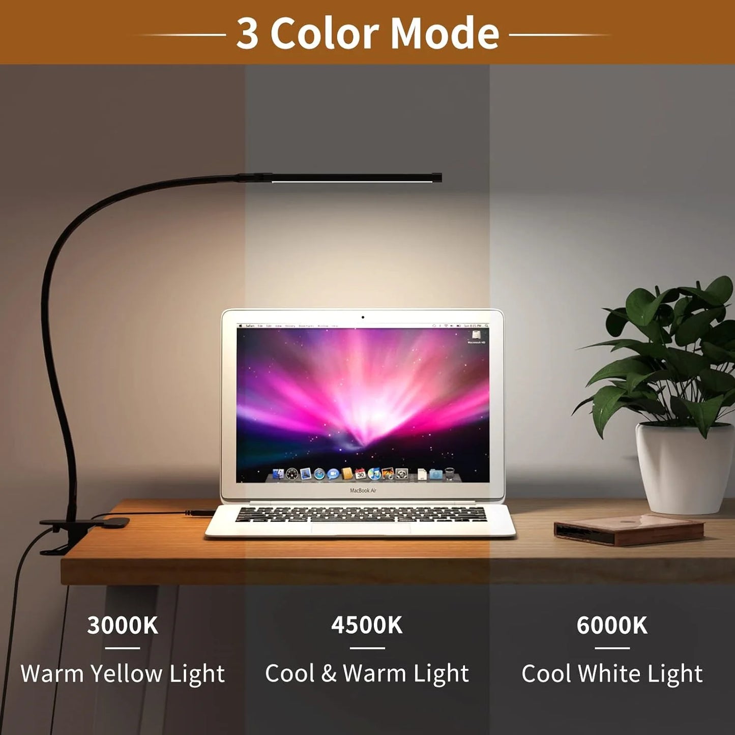 USB Clip Reading Light