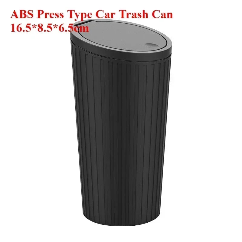 Compact Quiet-Close Trash Can