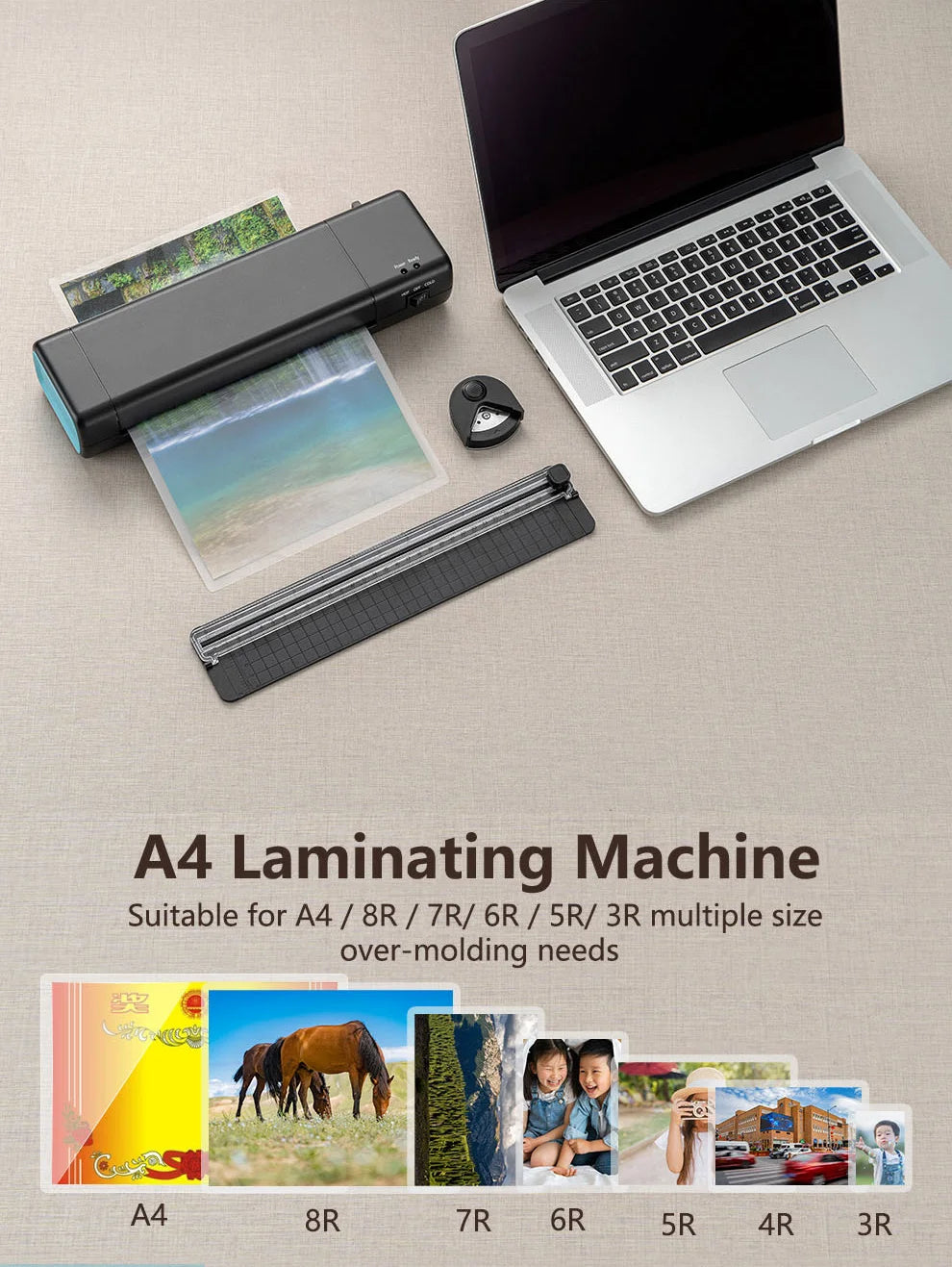 9 Inch Hot Cold Laminator