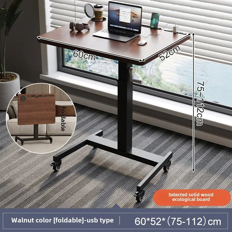 Mobile Height Adjustable Desk
