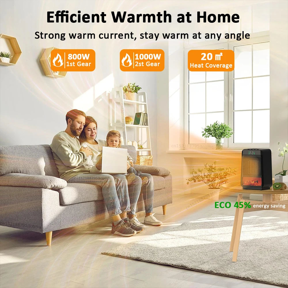 Smart PTC Desk Heater