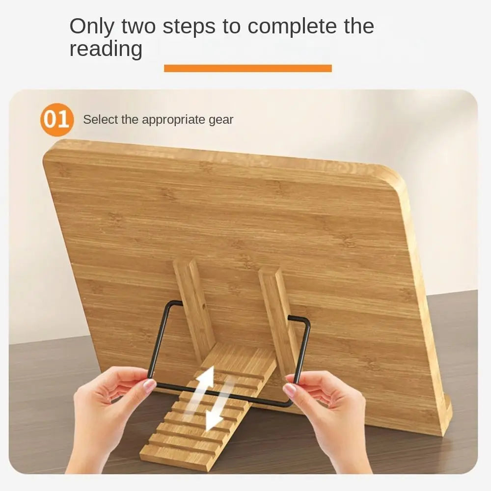 Adjustable Wooden Book Stand