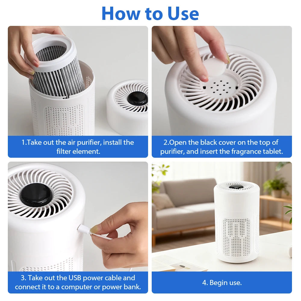Portable Negative Ion Purifier