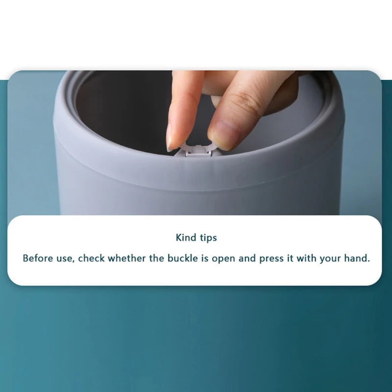 Mini Desktop Office Trash Bin