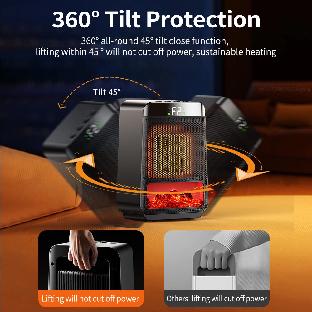 Smart PTC Desk Heater