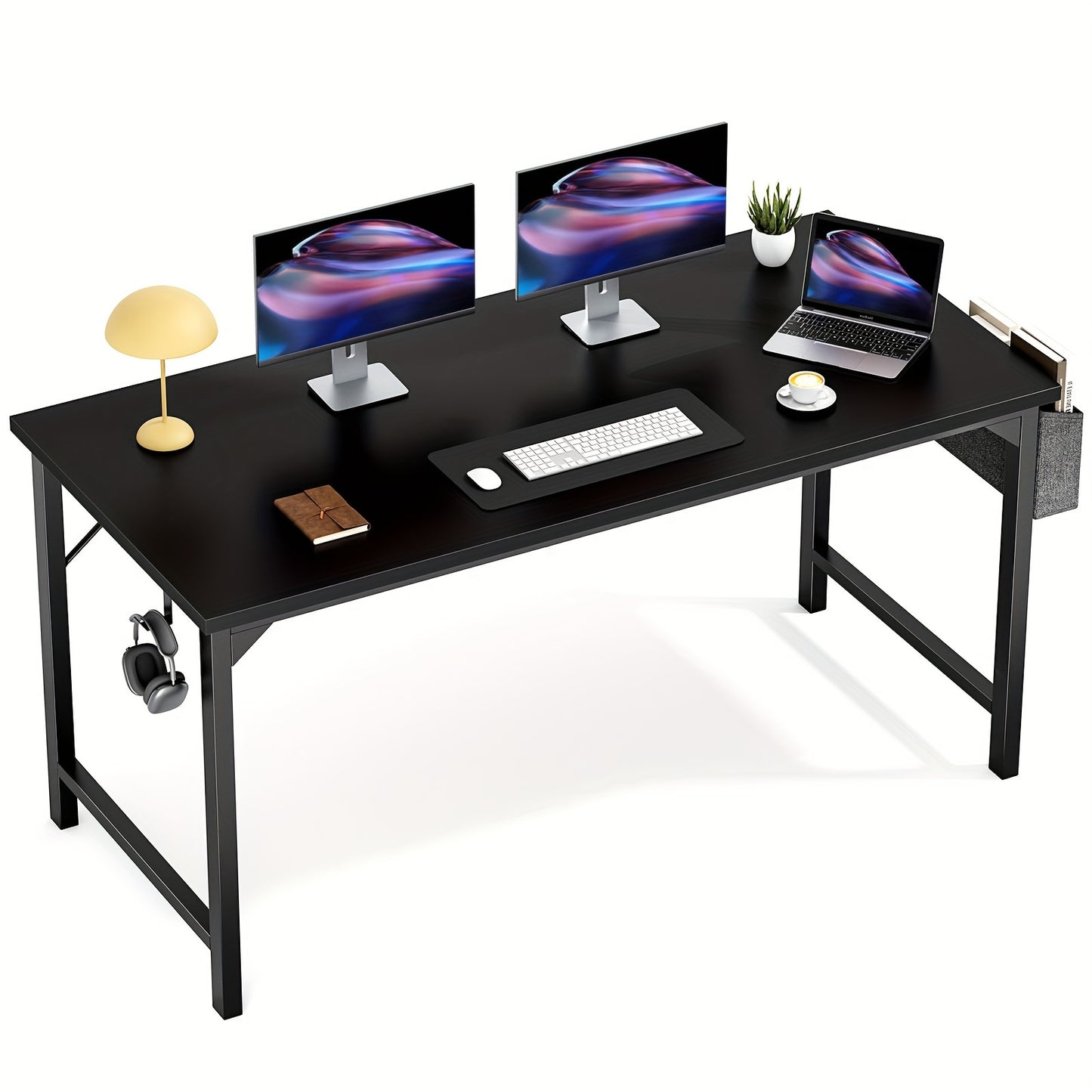 Desk with Storage Hook Bag