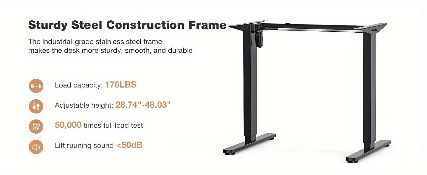 63 Inch Electric Standing Desk