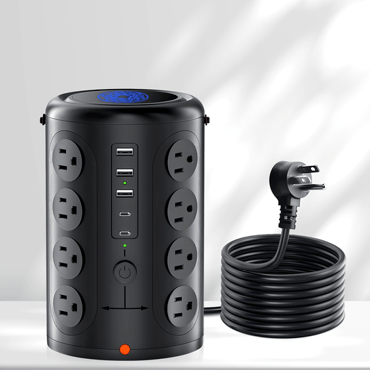 Power Strip Tower with Surge