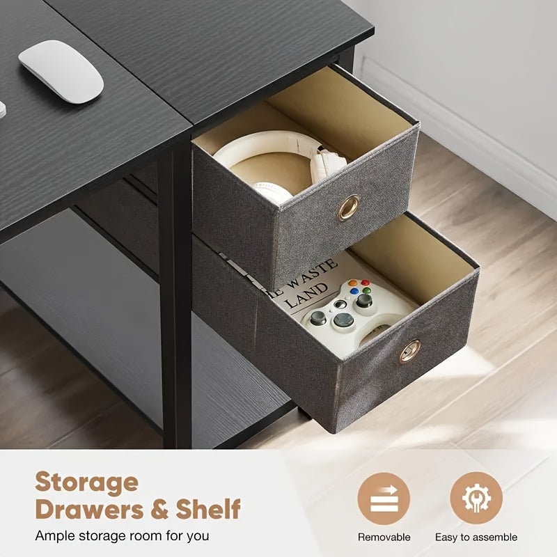 40 Inch Computer Desk Storage