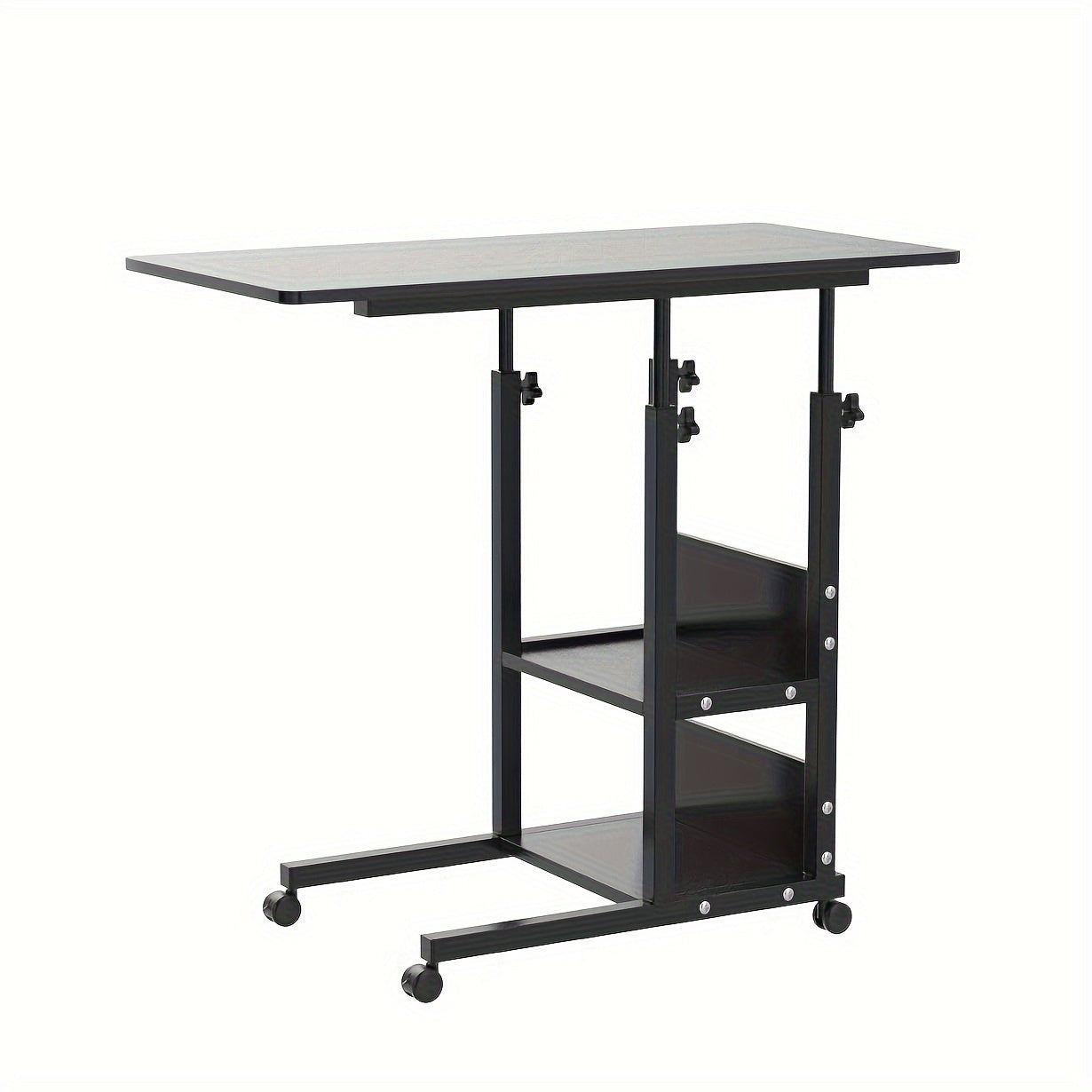 Rolling Standing Desk with Drawers