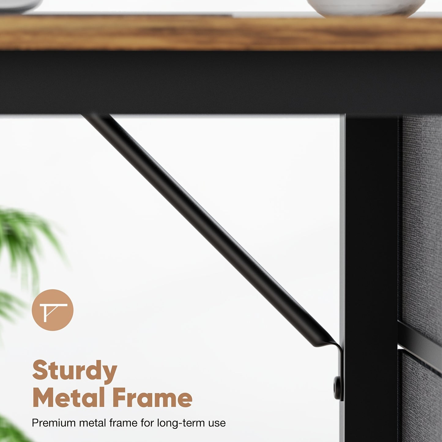 40 Inch Computer Desk Storage
