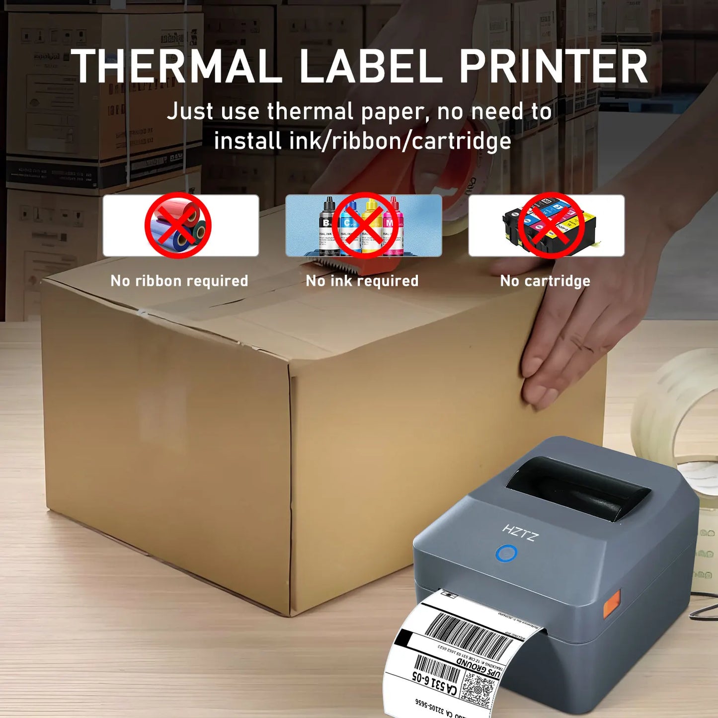 4x6 Shipping Label Printer