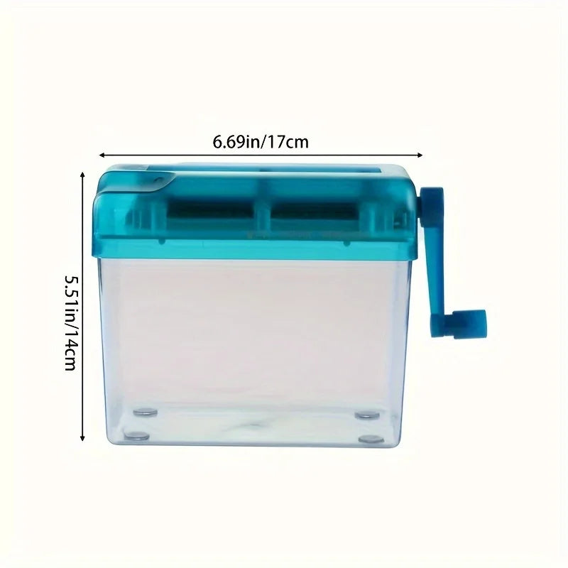 Manual Hand Crank Shredder