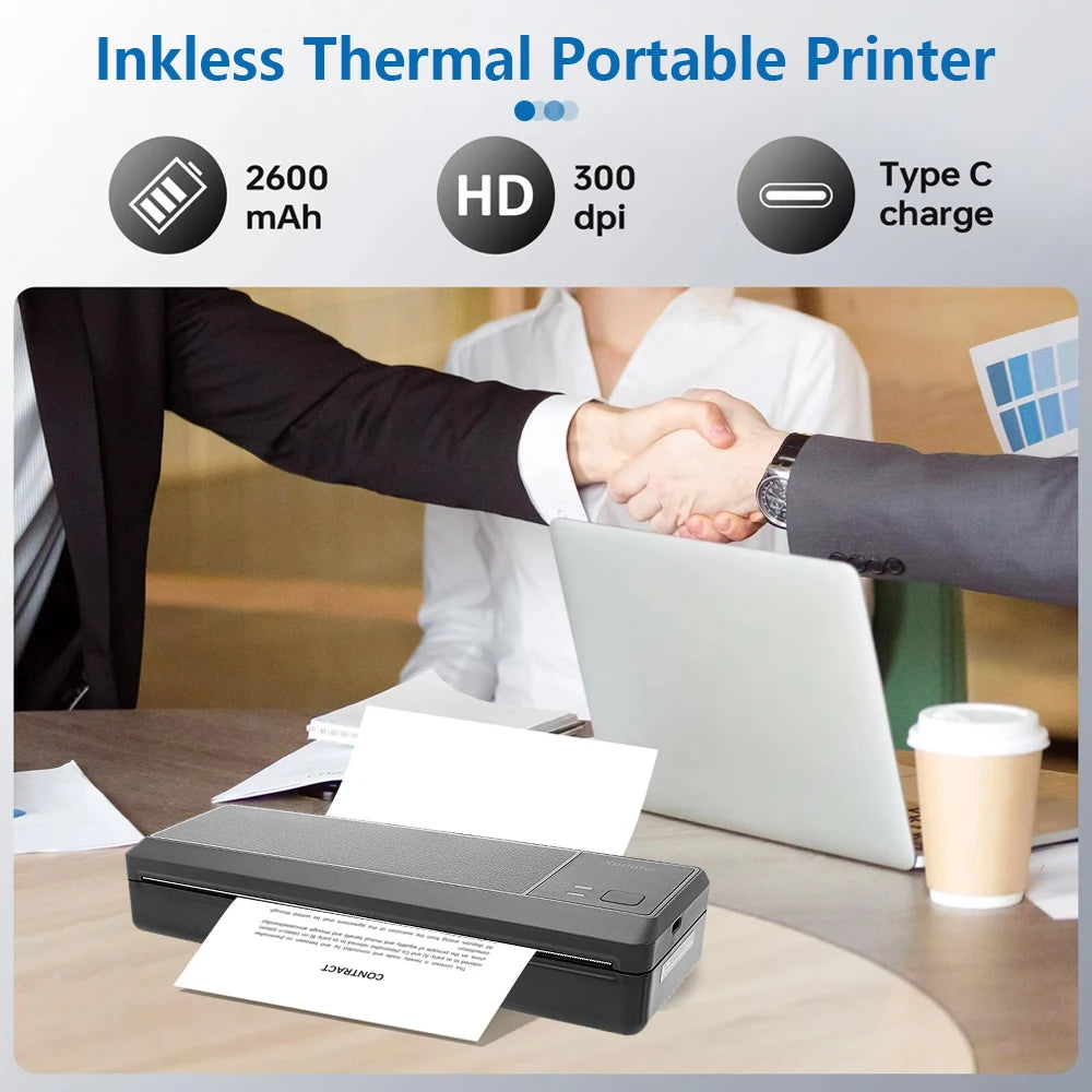 Letter Size Bluetooth Thermal Printer