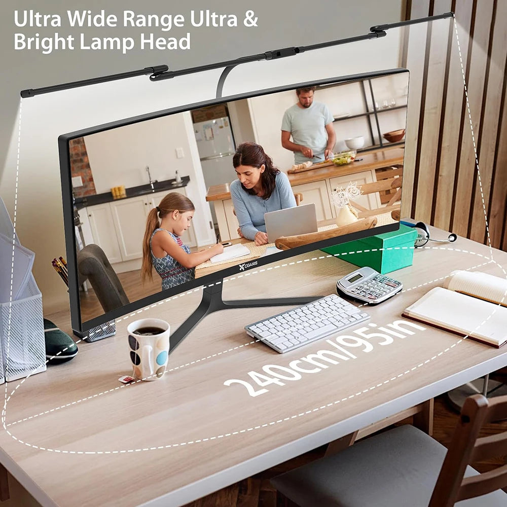 24W Clamp LED Desk Lamp