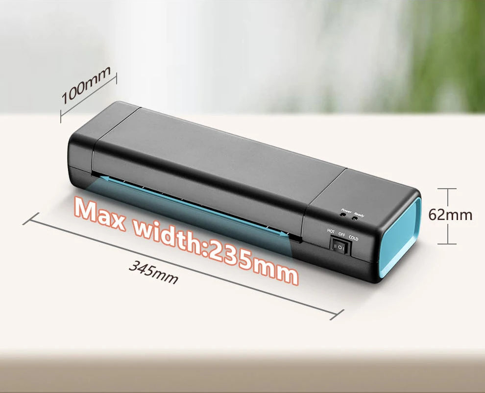 9 Inch Hot Cold Laminator