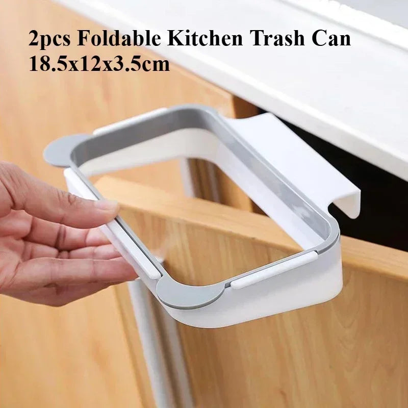 Compact Quiet-Close Trash Can